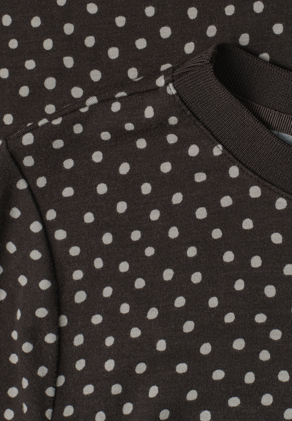 LTD QR printed shirt w.rib col, black coffee 27874 Bild 2
