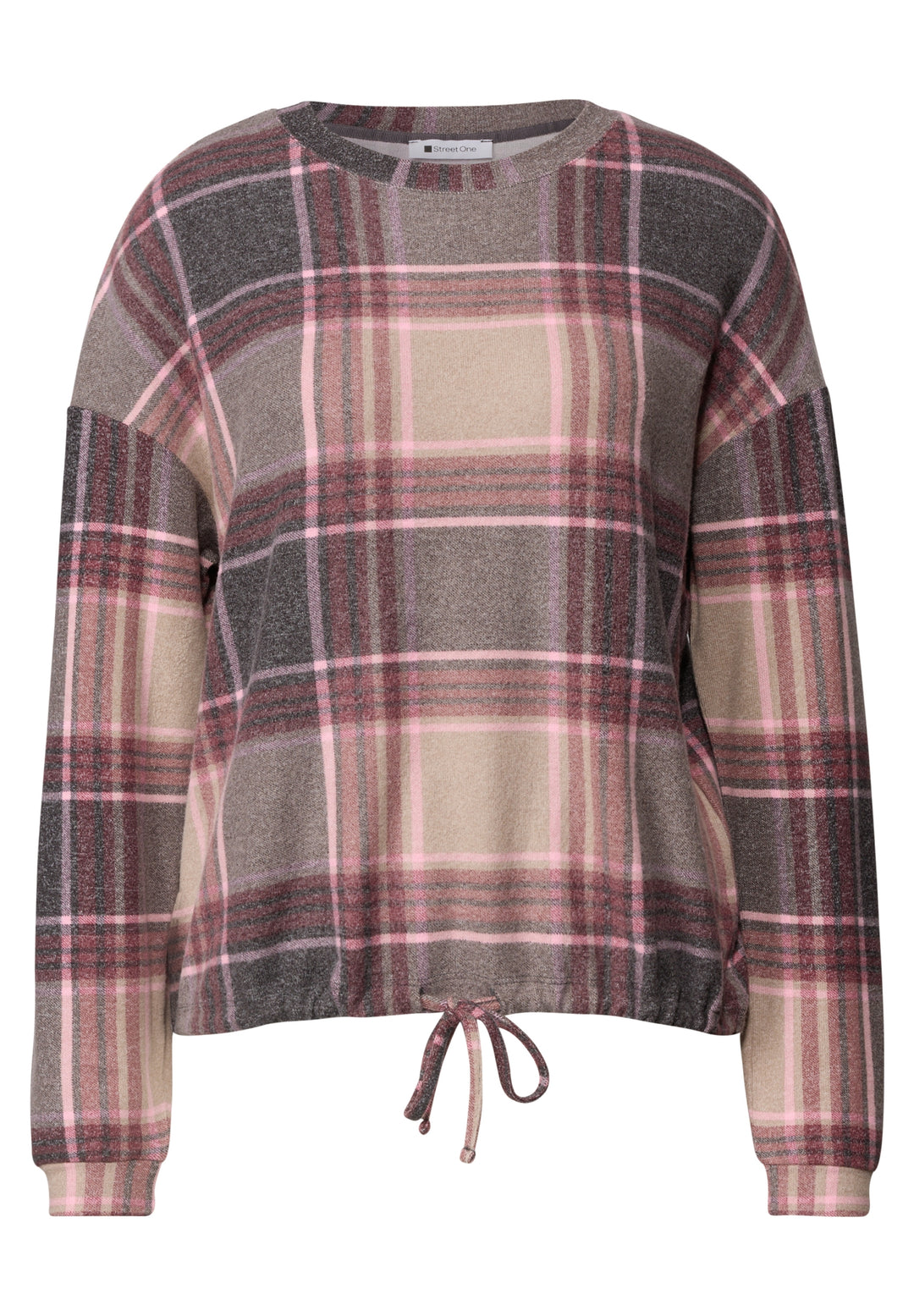 LTD QR printed soft round neck, sanded amber 37870 Bild 1