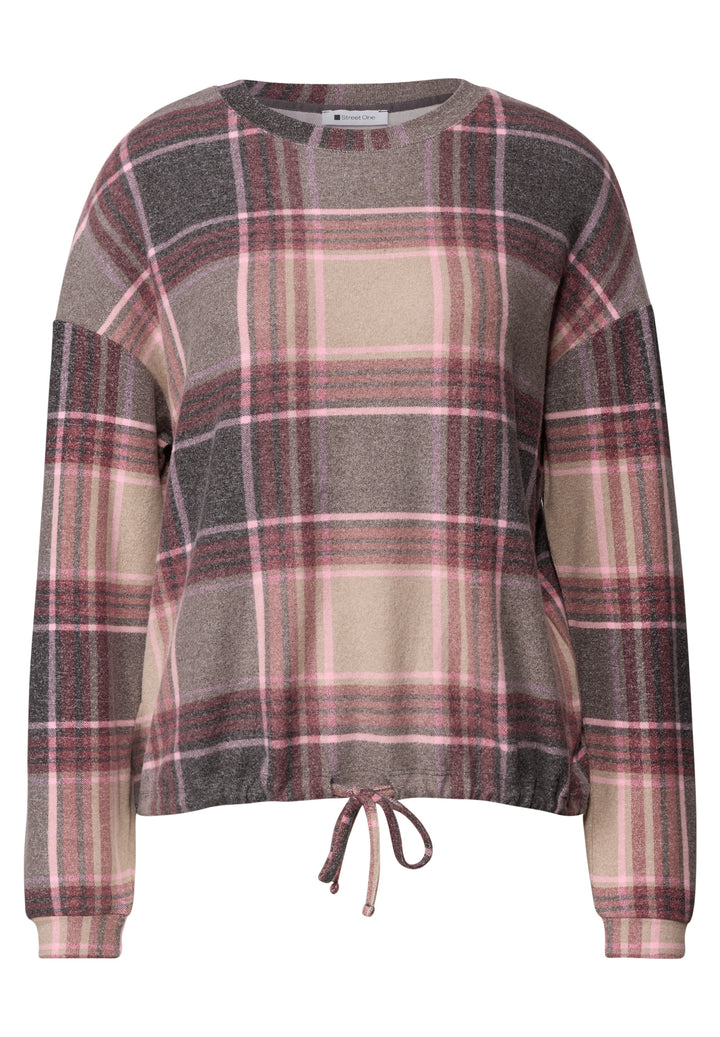 LTD QR printed soft round neck, sanded amber 37870 Bild 1