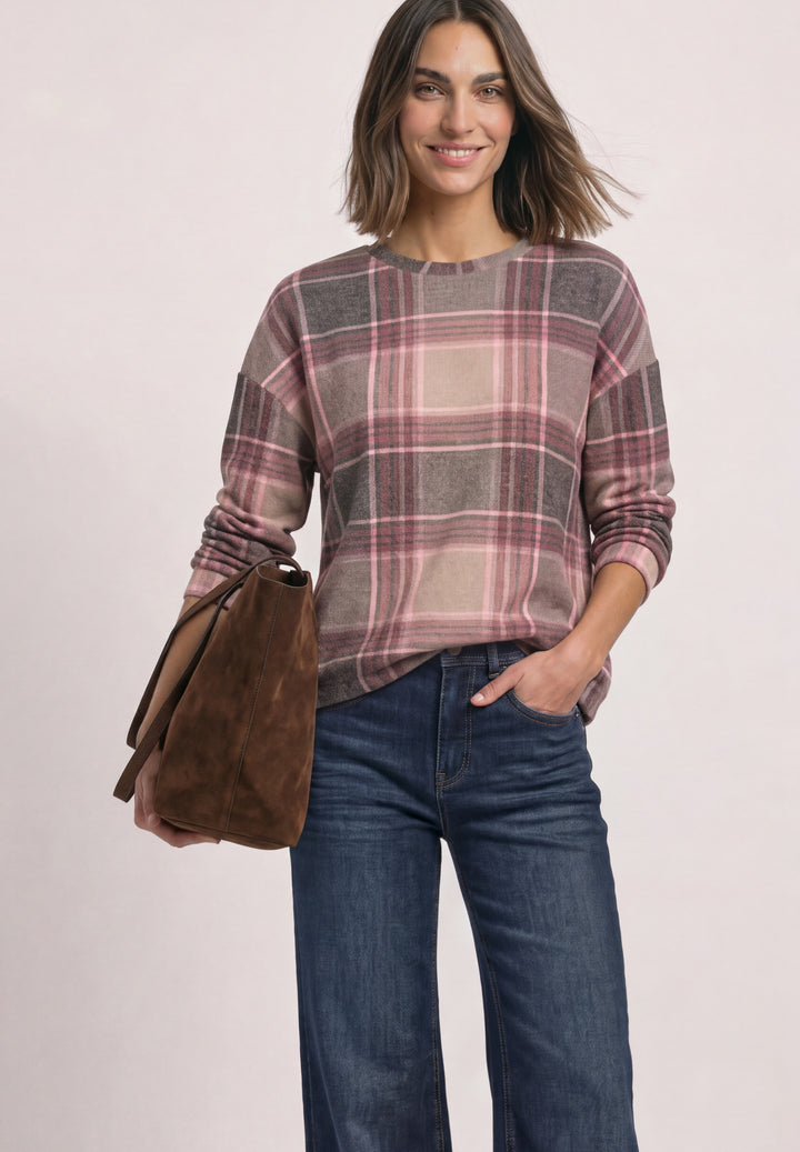 LTD QR printed soft round neck, sanded amber 37870 Bild 5