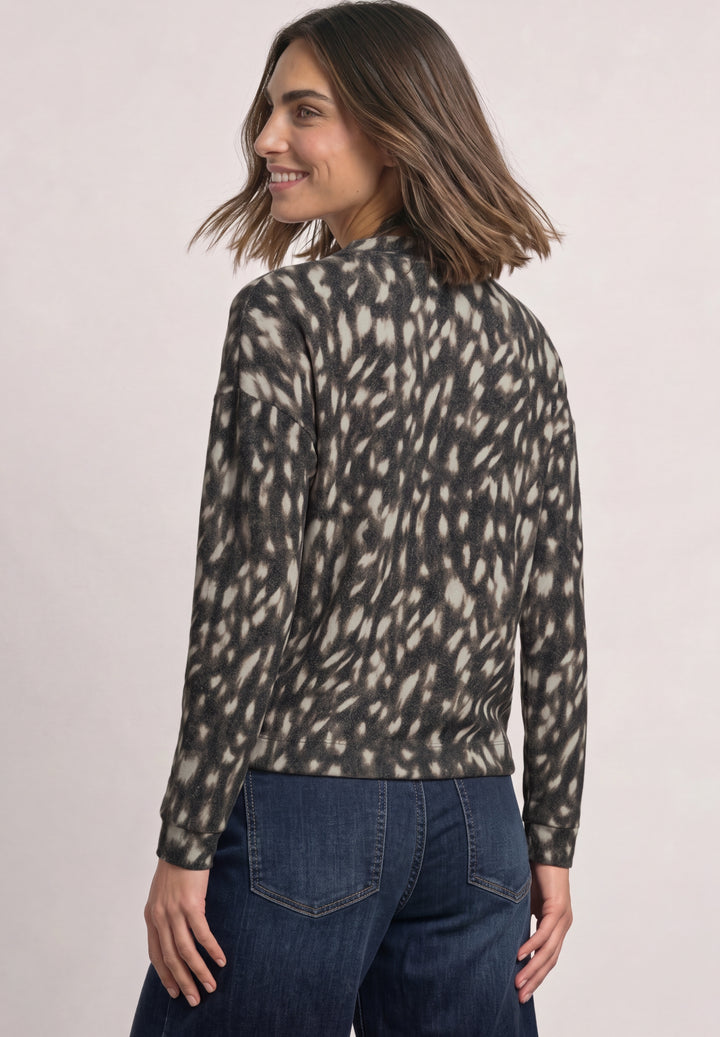 LTD QR printed soft shirt w.dr, Black 30001 Bild 4