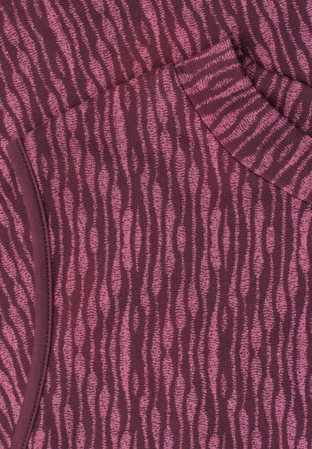 LTD QR printed turtle neck top, blush berry 27846 Bild 2