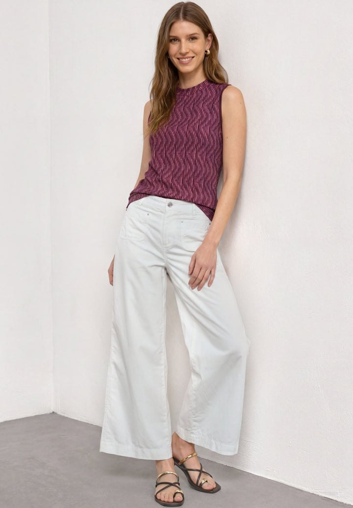 LTD QR printed turtle neck top, blush berry 27846 Bild 5