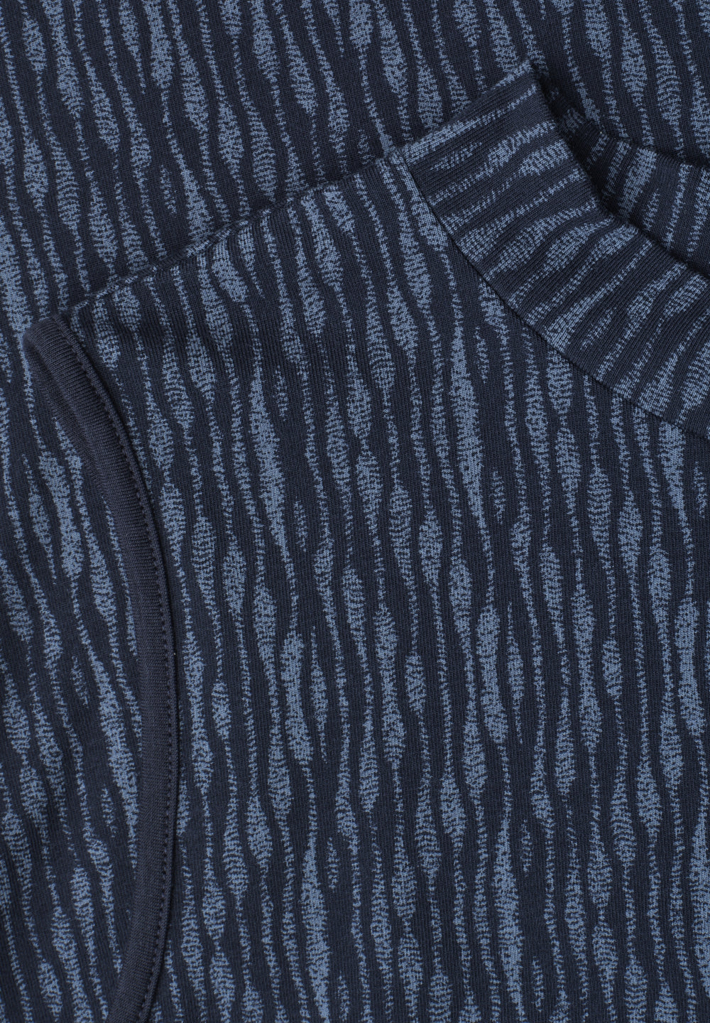 LTD QR printed turtle neck top, ashen blue 27867 Bild 2