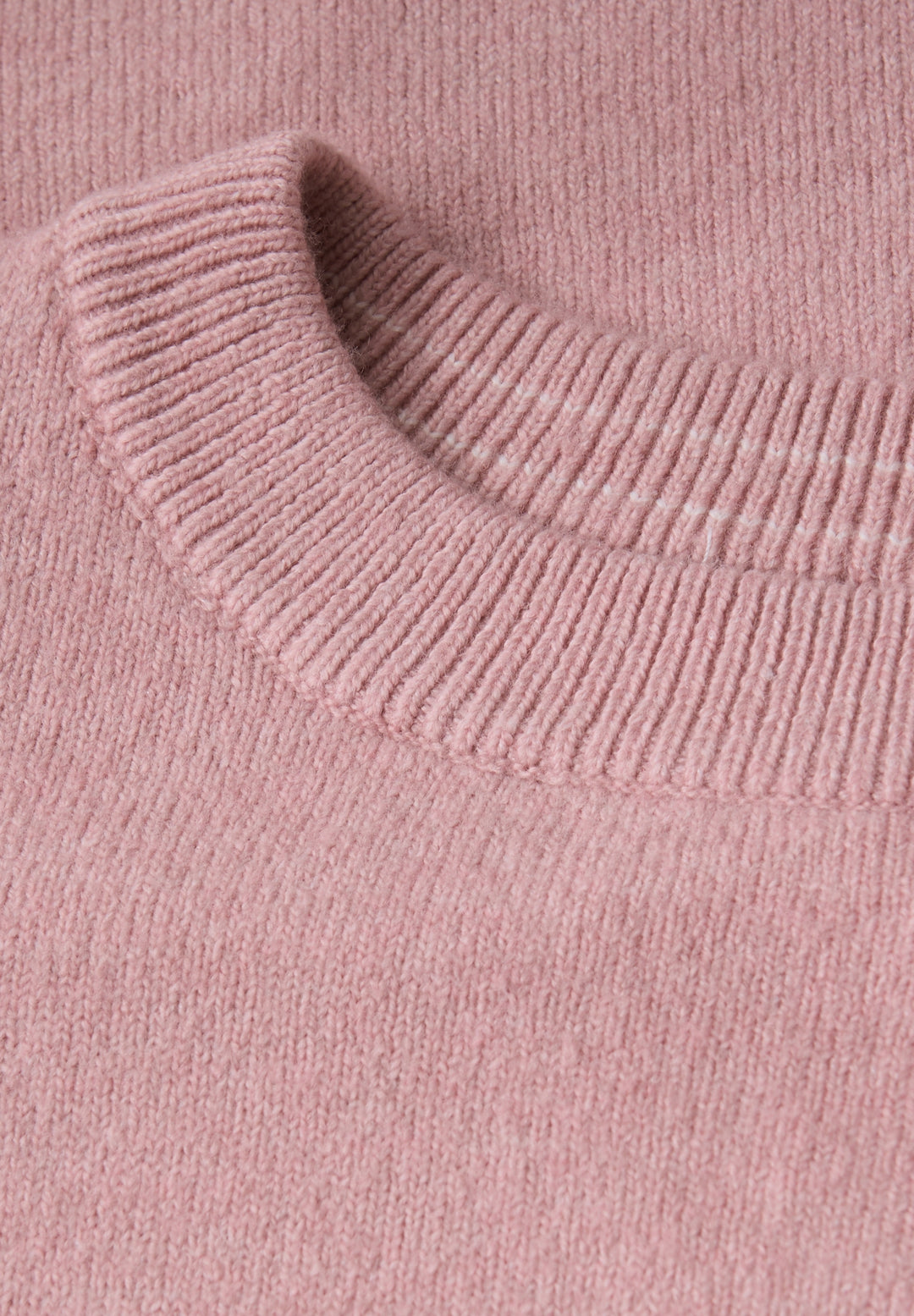 LTD QR_round neck sweater, powder pink mel. 16877 Bild 2