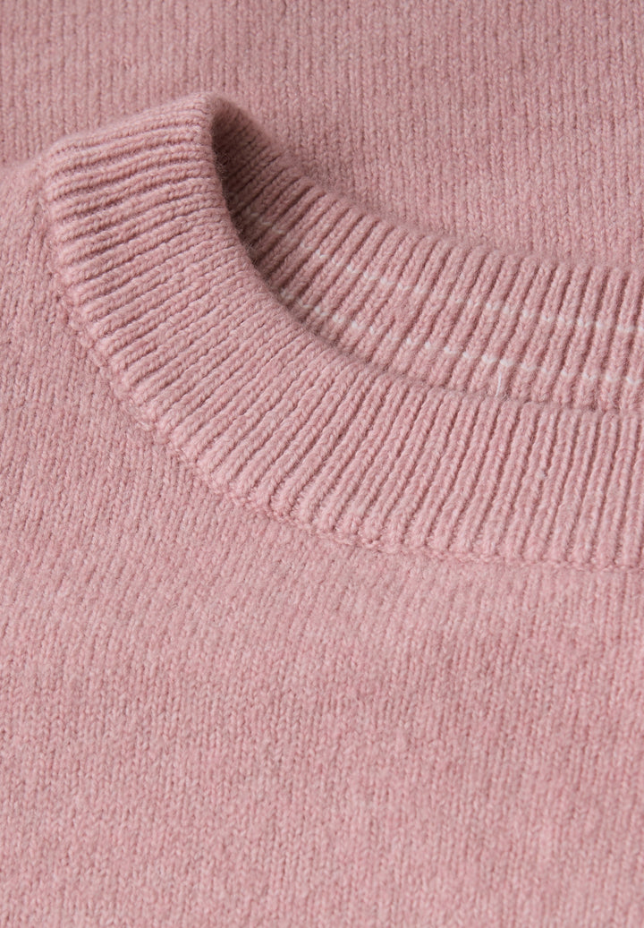 LTD QR_round neck sweater, powder pink mel. 16877 Bild 2