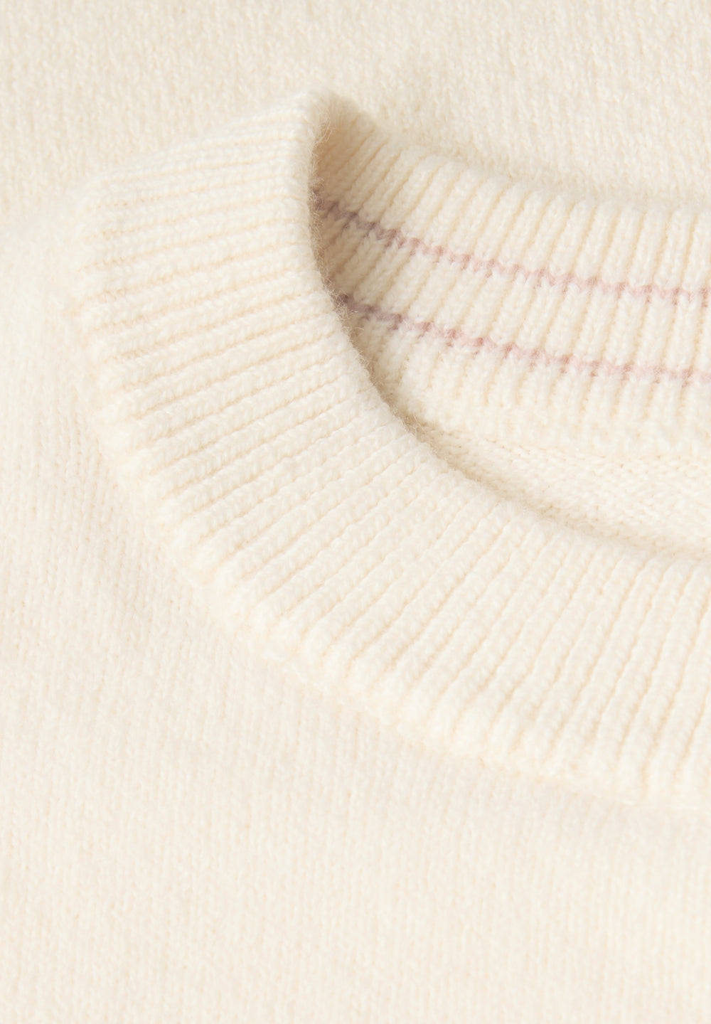 LTD QR_round neck sweater, soft beige 16351 Bild 2