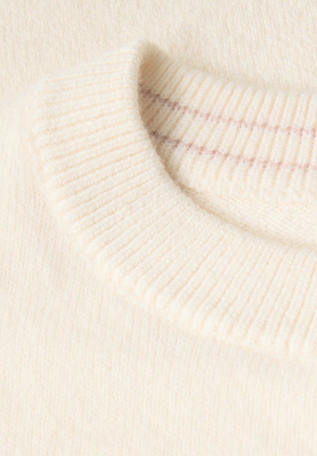 LTD QR_round neck sweater, soft beige 16351 Bild 2