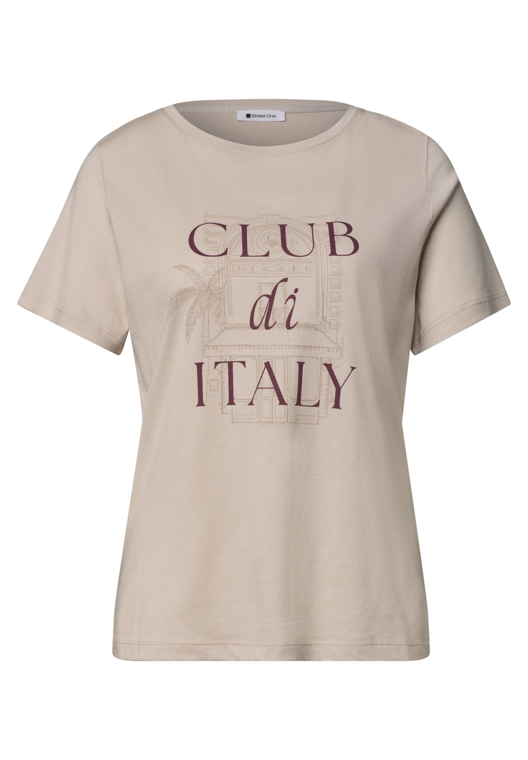 LTD QR shirt w.illustration, clay sand 37727 Bild 1