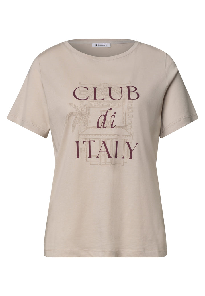 LTD QR shirt w.illustration, clay sand 37727 Bild 1