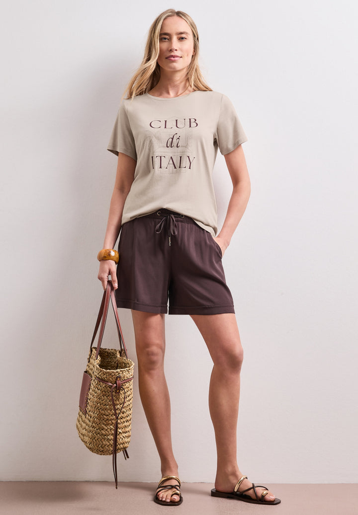 LTD QR shirt w.illustration, clay sand 37727 Bild 5