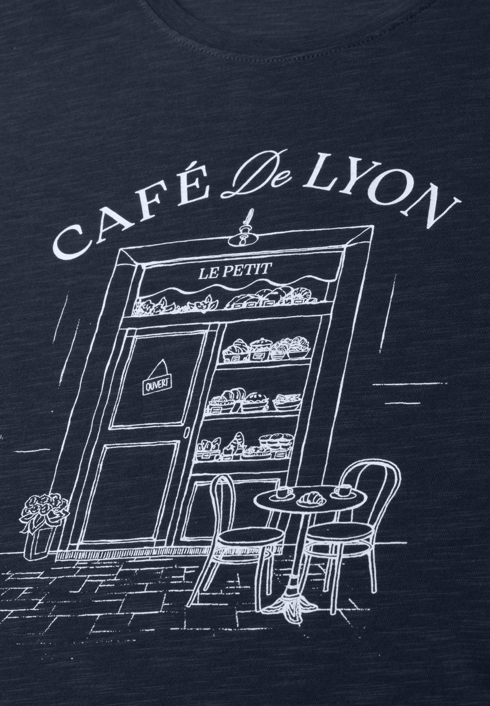 LTD QR shirt w.illustration, darkest blue 27915 Bild 2