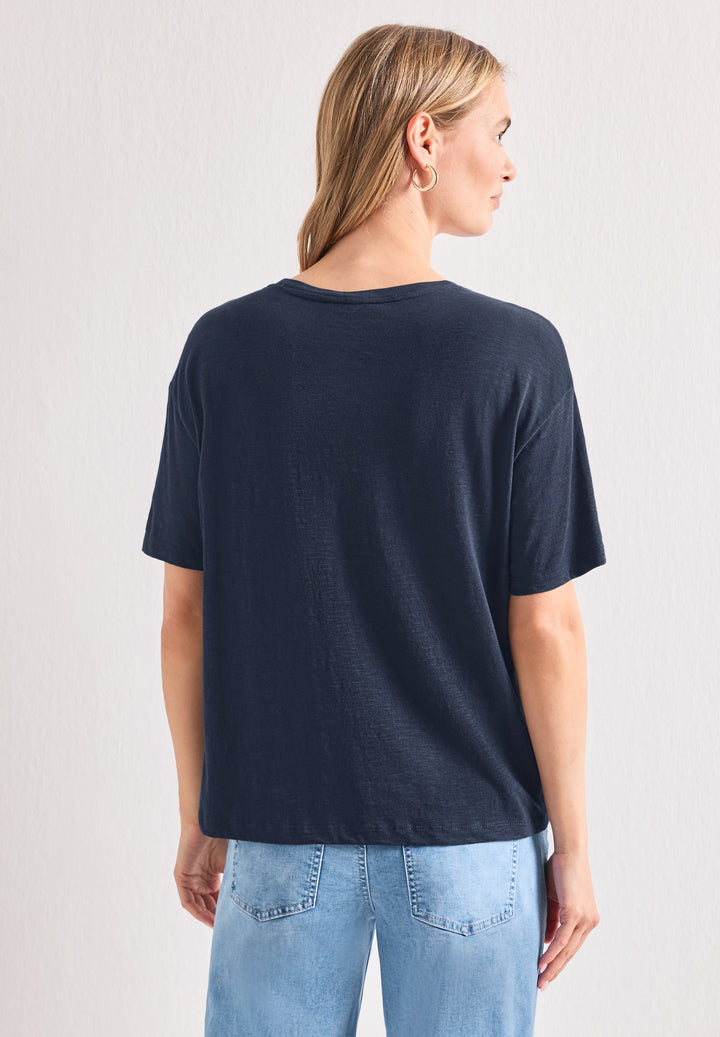 LTD QR shirt w.illustration, darkest blue 27915 Bild 4
