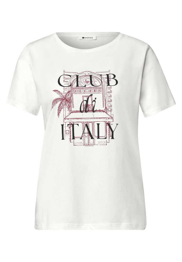 LTD QR shirt w.illustration, off white 30108 Bild 1