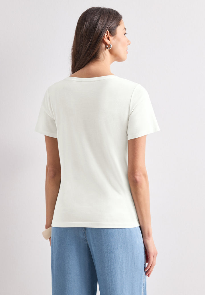 LTD QR shirt w.illustration, off white 30108 Bild 4