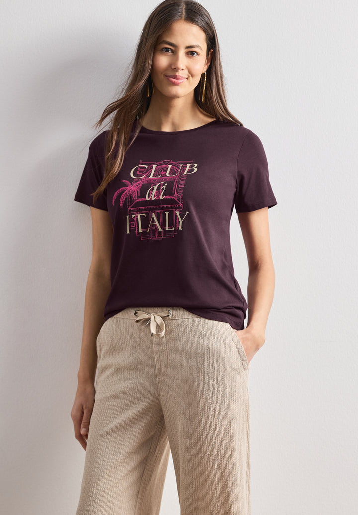 LTD QR shirt w.illustration, rustic rouge 37820 Bild 3