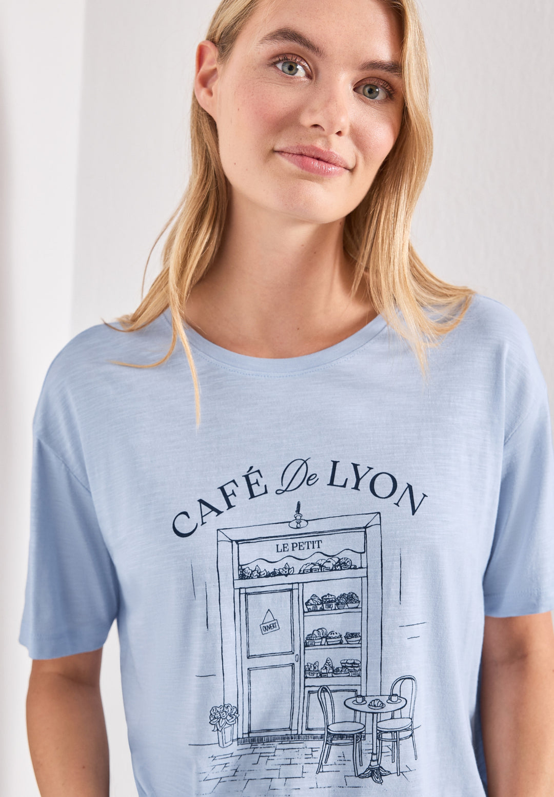 LTD QR shirt w.illustration, whispery blue 27914 Bild 6