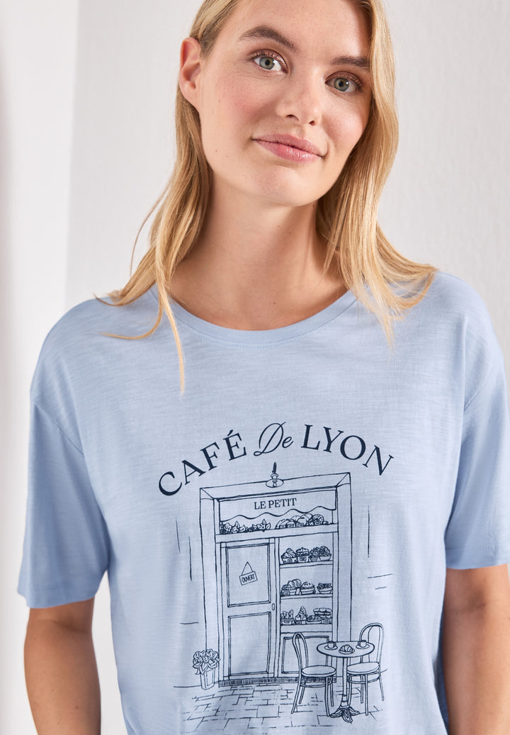 LTD QR shirt w.illustration, whispery blue 27914 Bild 6