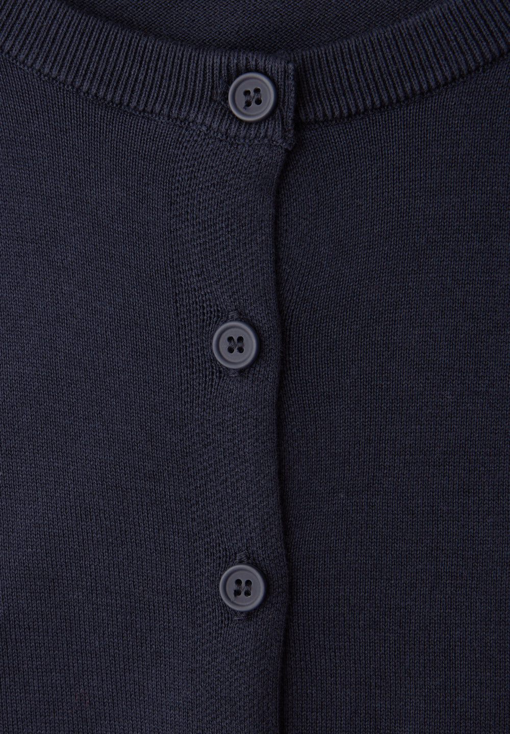 LTD_QR_short sleeve cardigan, shadowed navy 17502 Bild 2