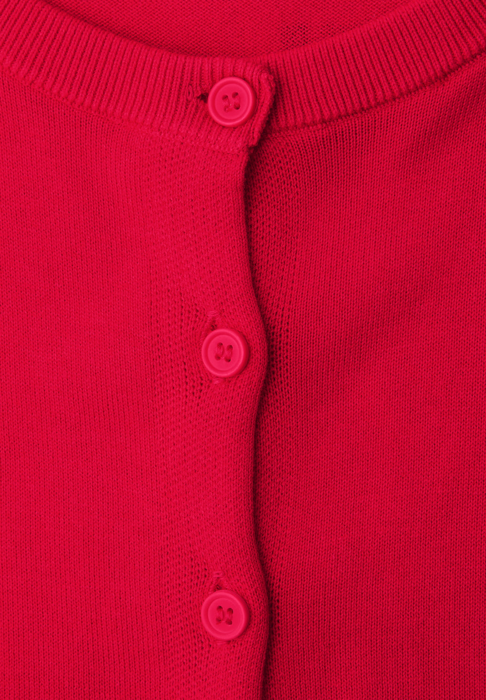 LTD_QR_short sleeve cardigan, salsa red 17504 Bild 2