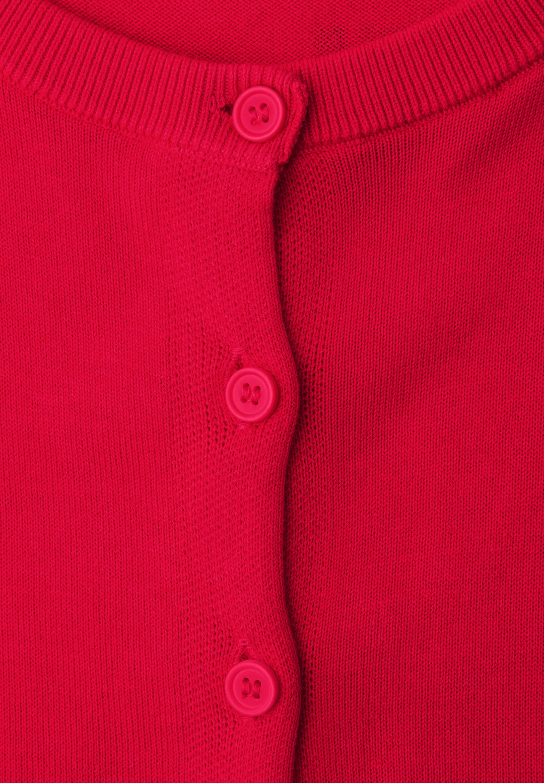 LTD_QR_short sleeve cardigan, salsa red 17504 Bild 2