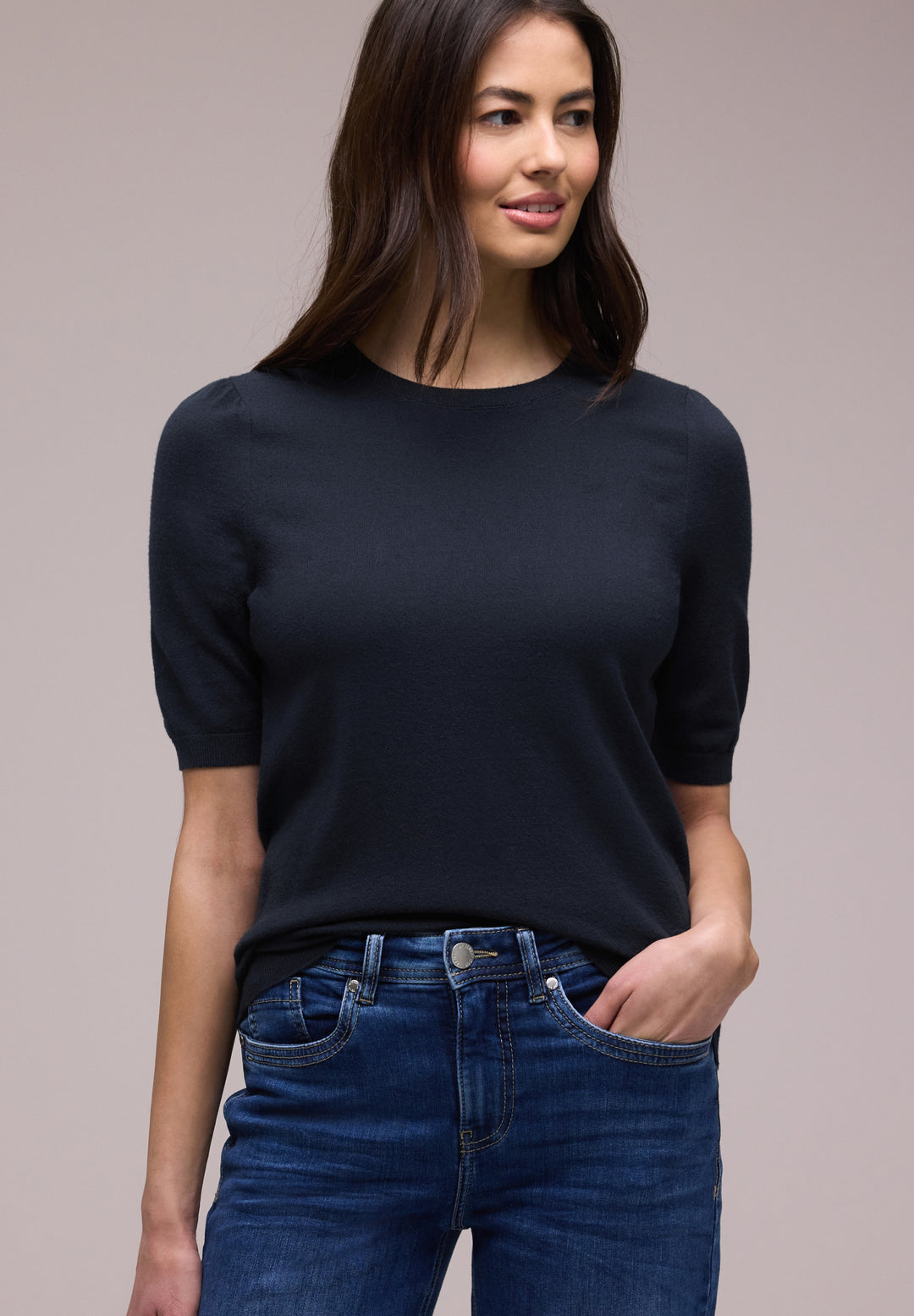 LTD_QR_short sleeve, shadowed navy 17502 Bild 6