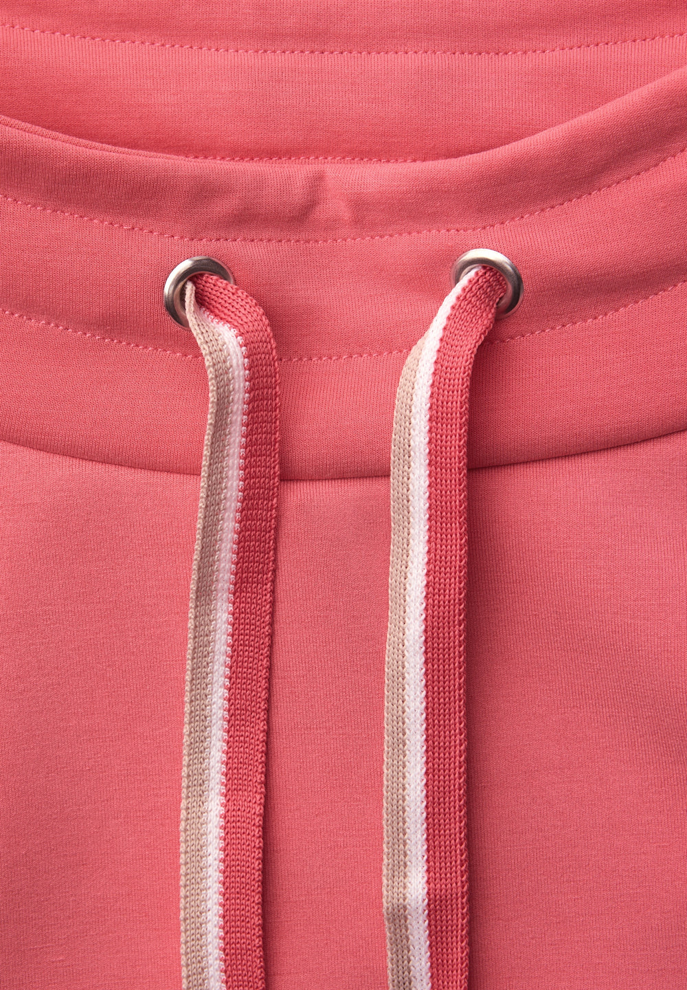 LTD QR silk look shirt w.strip, striking coral 17261 Bild 2