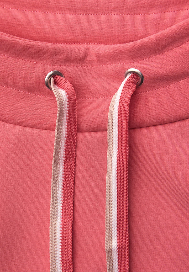 LTD QR silk look shirt w.strip, striking coral 17261 Bild 2