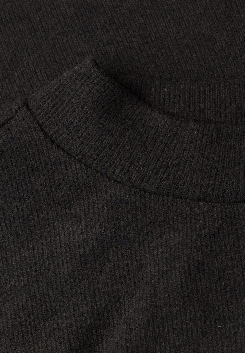 LTD QR soft melange look shirt, black coffee mel. 18037 Bild 2