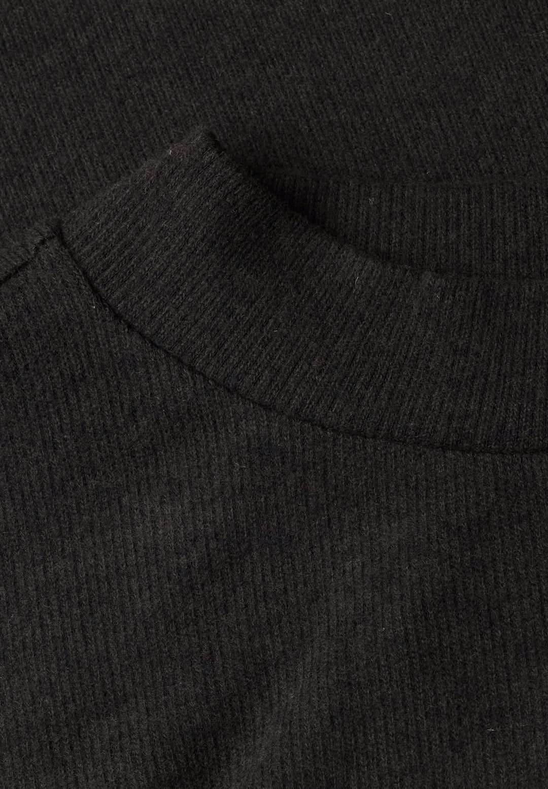 LTD QR soft melange look shirt, black coffee mel. 18037 Bild 2