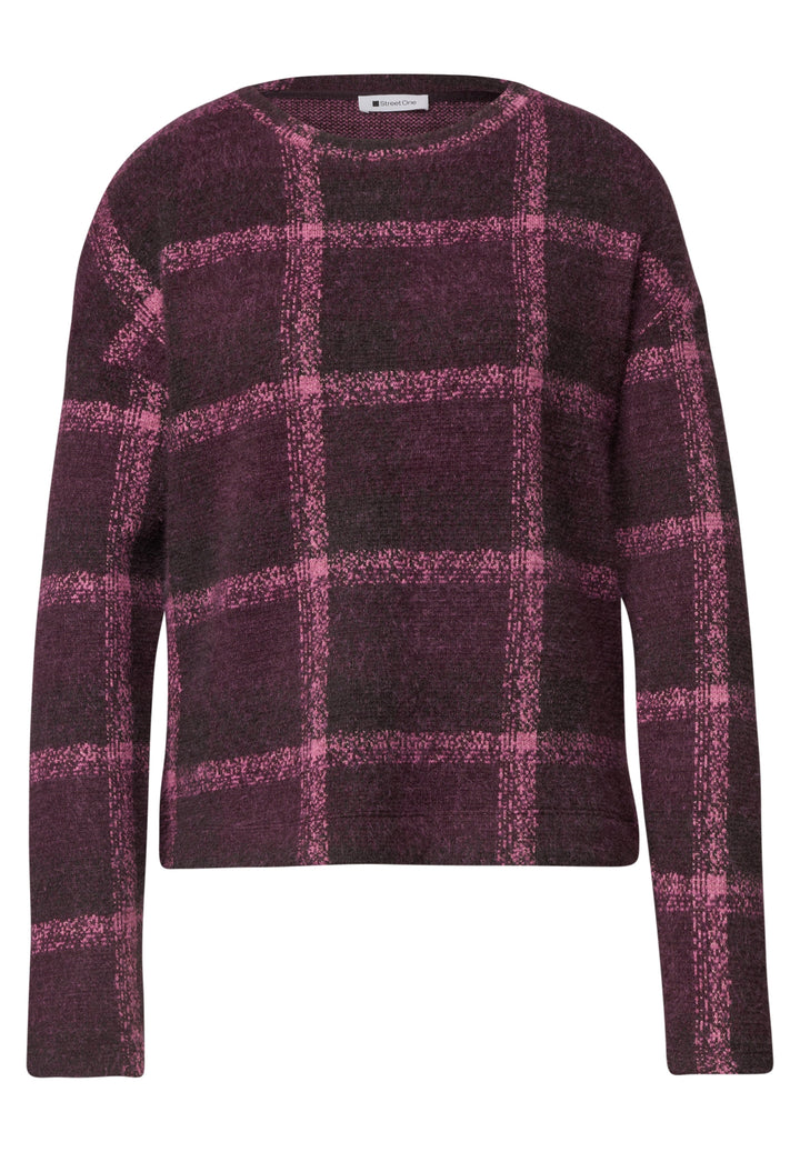 LTD QR soft multi color check, rustic rouge 37820 Bild 1