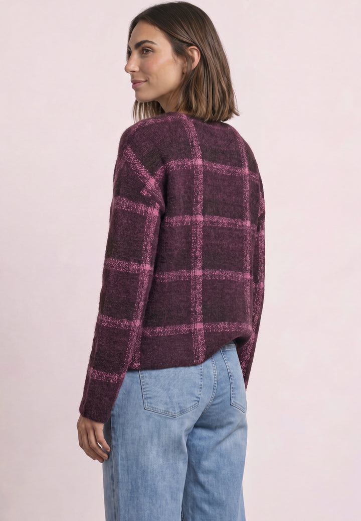 LTD QR soft multi color check, rustic rouge 37820 Bild 4