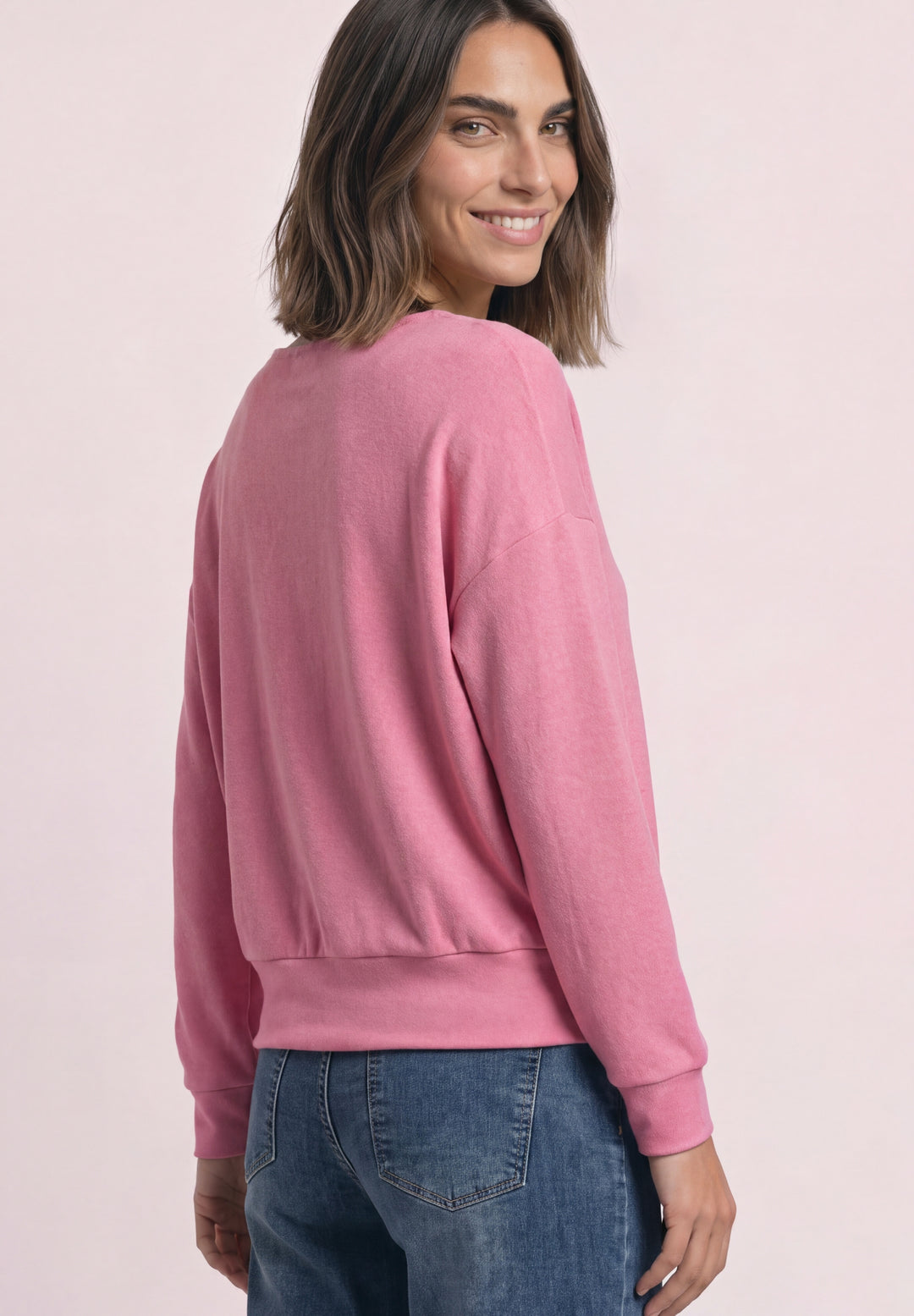 LTD QR soft shirt w.bottom cuf, warm blush mel. 17938 Bild 4