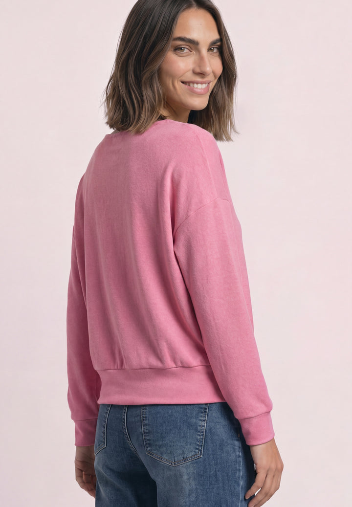 LTD QR soft shirt w.bottom cuf, warm blush mel. 17938 Bild 4