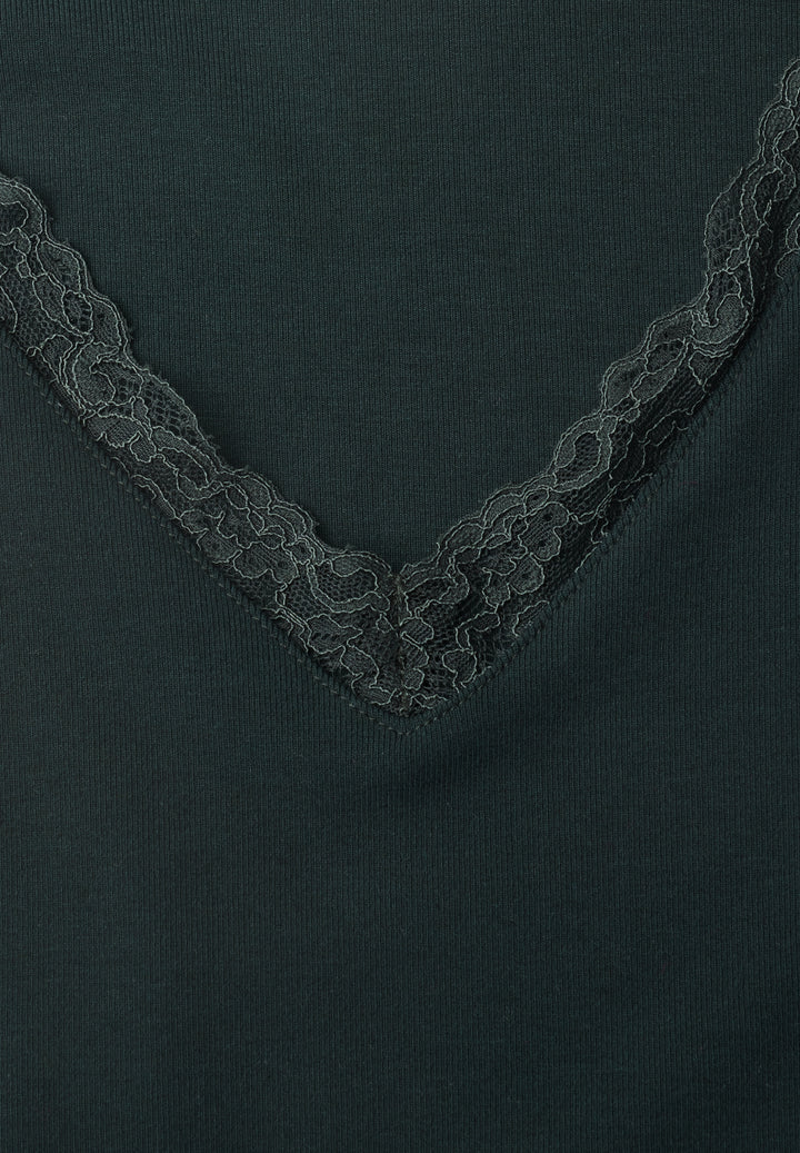 LTD QR soft shirt w.lace colla, stormy green 18101 Bild 2