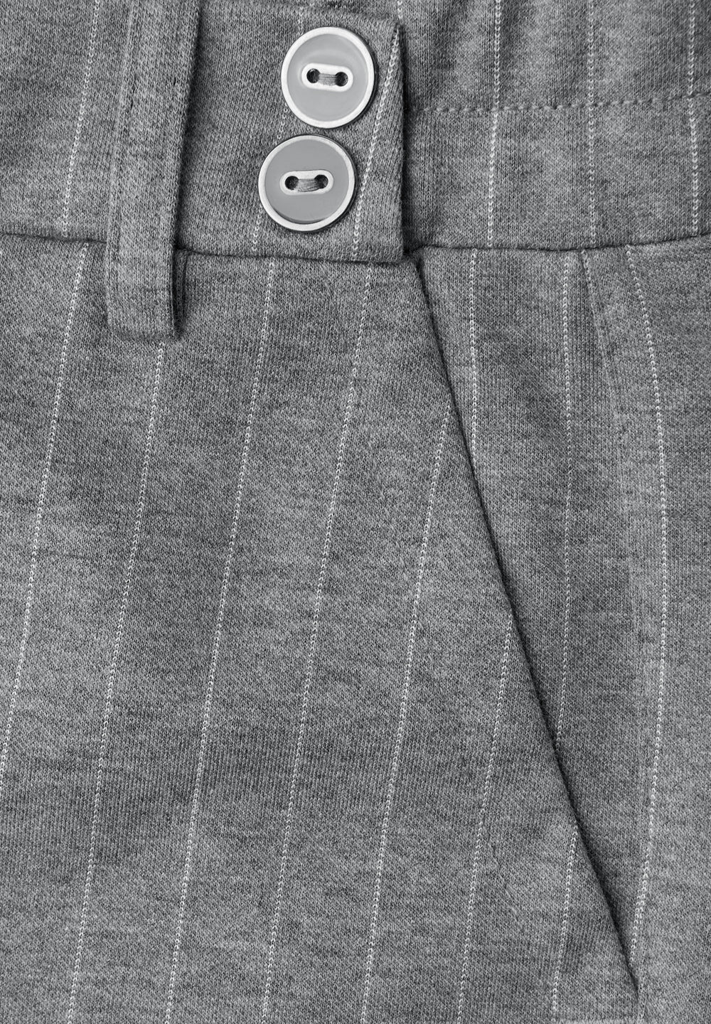 LTD QR Straight Leg_pinstripe_, dark pelican grey mel. 27469 Bild 2