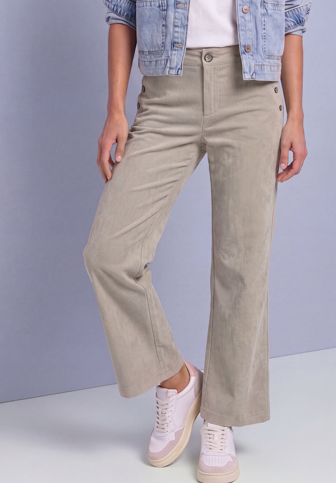 LTD QR Style Amalia Corduroy B, fading sand 17865 Bild 3