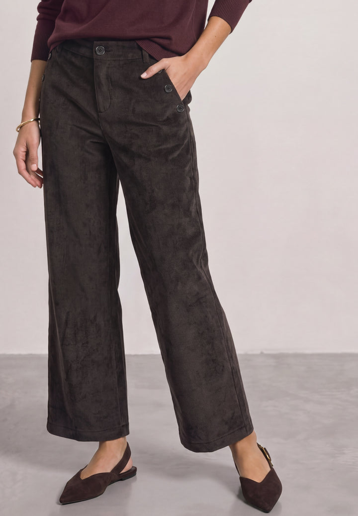 LTD QR Style Amalia Corduroy B, black coffee 17874 Bild 3