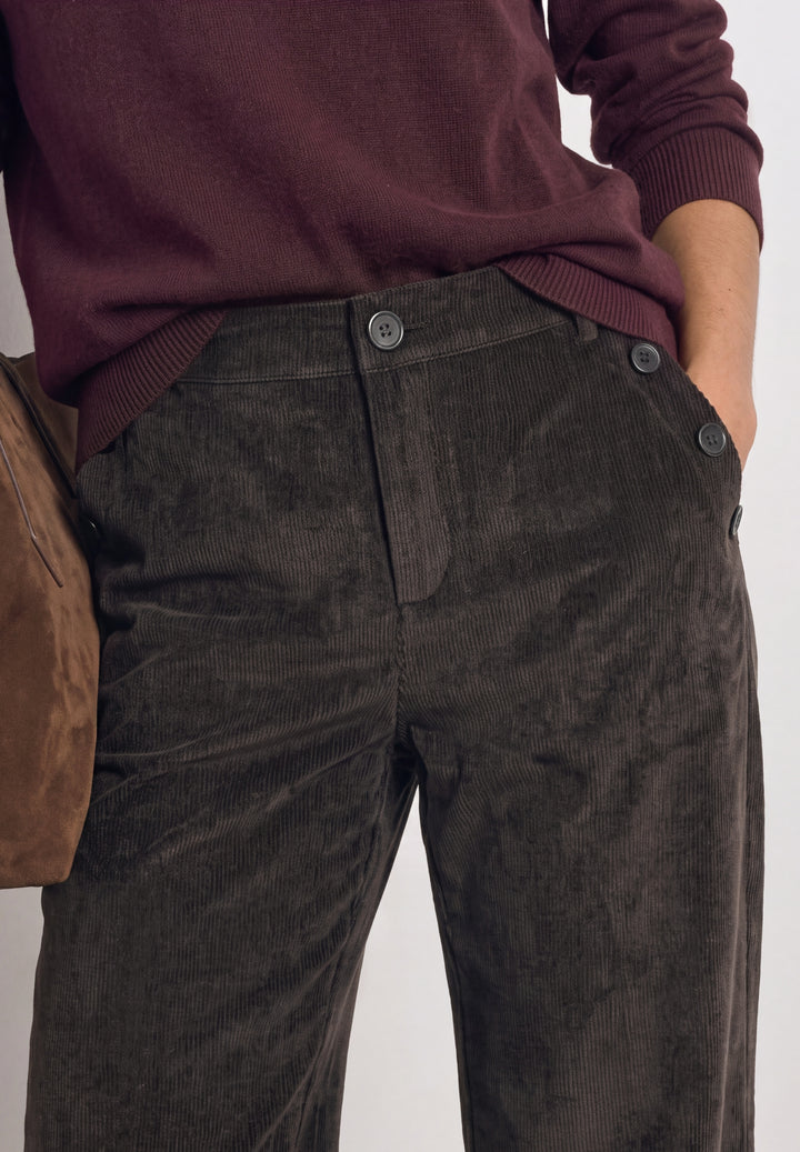LTD QR Style Amalia Corduroy B, black coffee 17874 Bild 6
