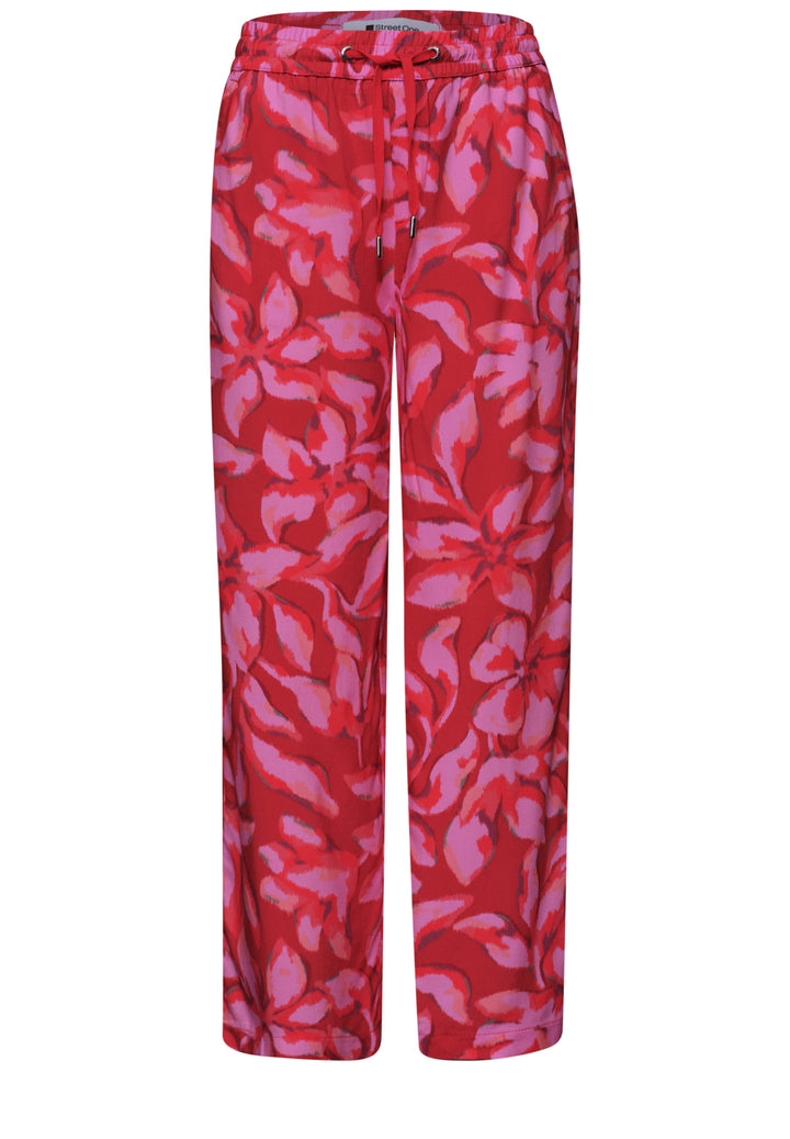 LTD_QR Style_Emee Wide Leg AOP, salsa red 37504 Bild 1