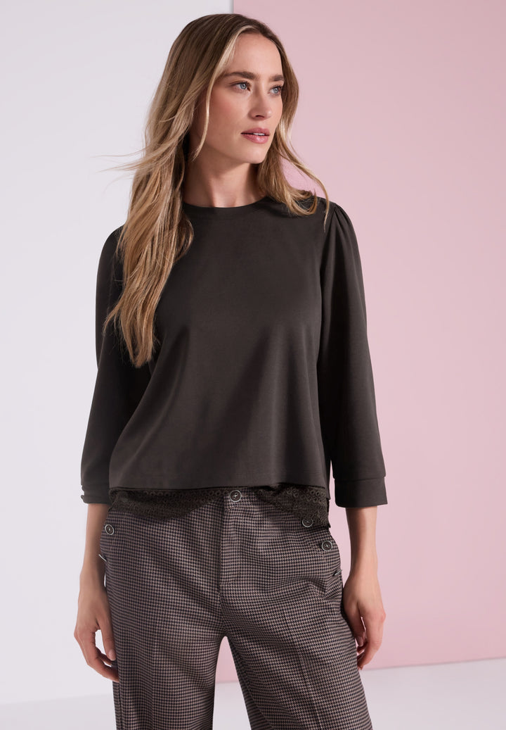 LTD QR style w.lace bottom, black coffee 17874 Bild 3