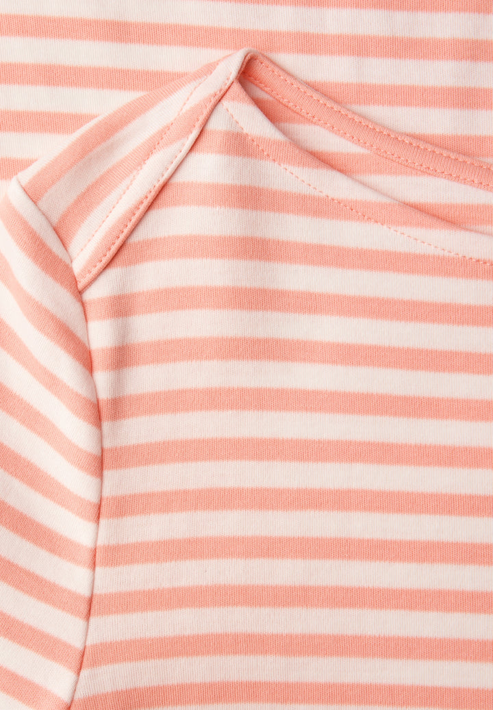 LTD QR u-boat yds stripe shirt, light apricot 27375 Bild 2