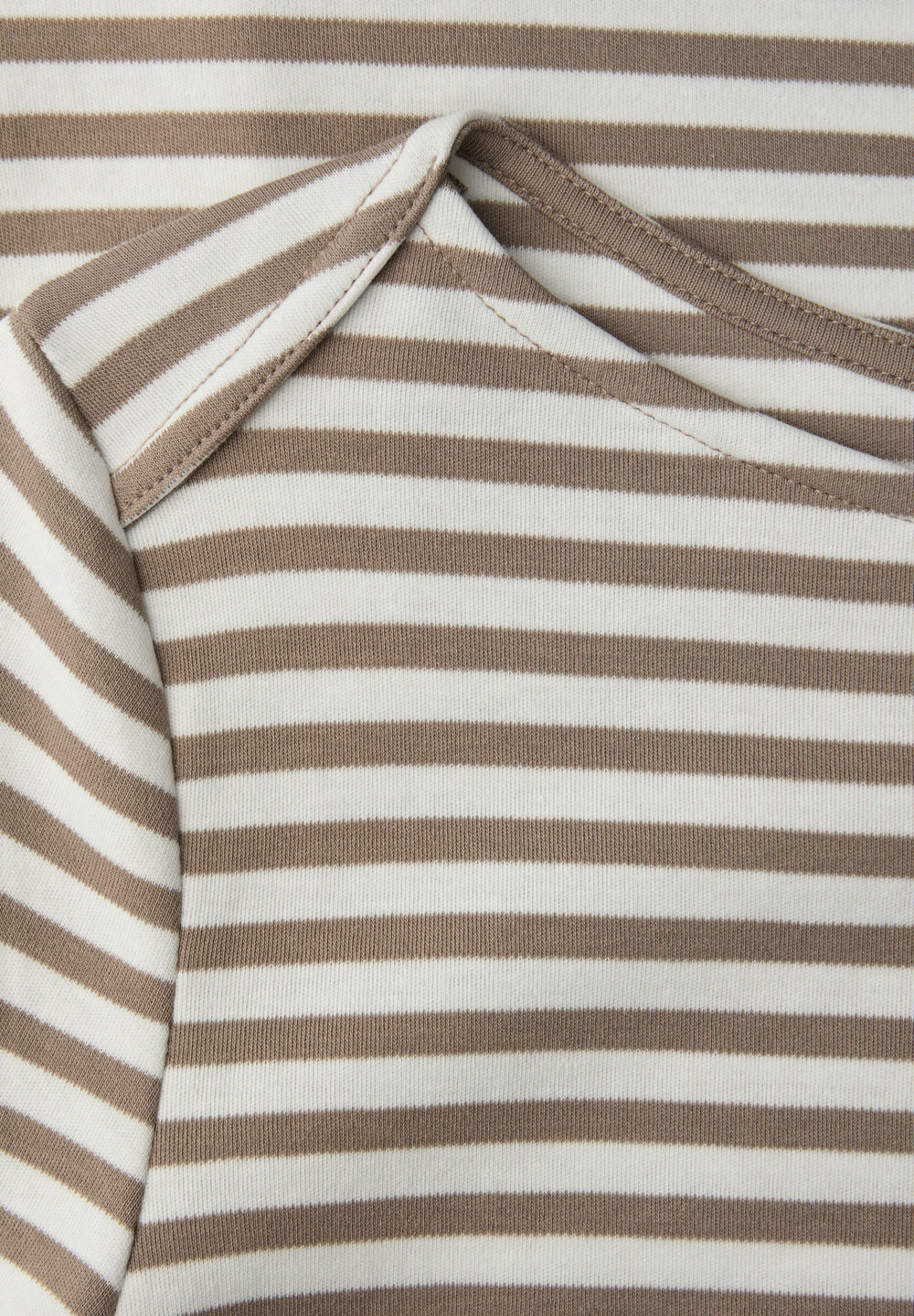 LTD QR u-boat yds stripe shirt, light terra mocha 27462 Bild 2