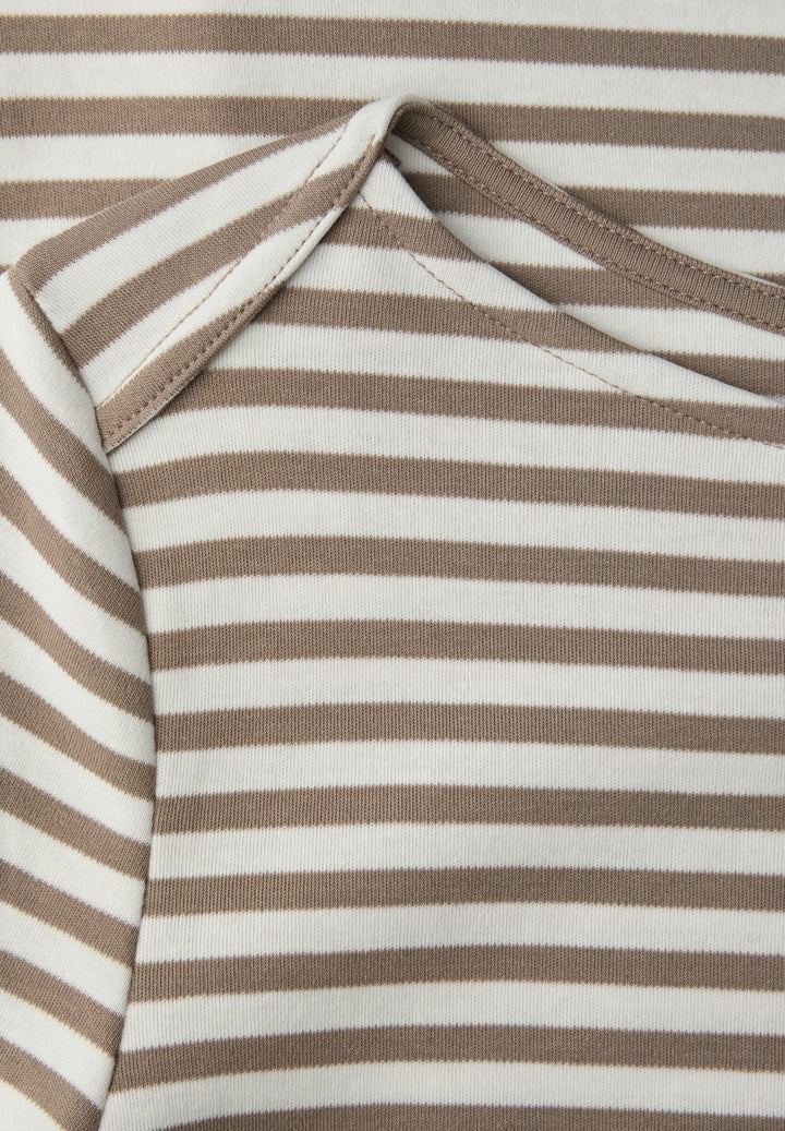LTD QR u-boat yds stripe shirt, light terra mocha 27462 Bild 2