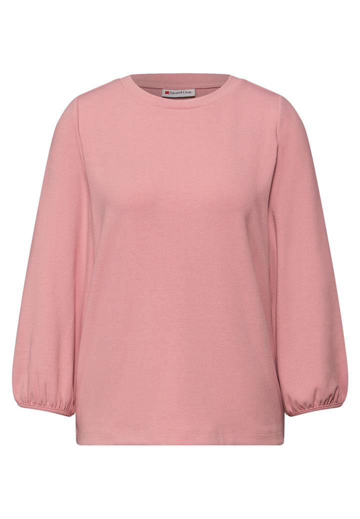 LTD QR uni jacquard shirt, powder pink 16874 Bild 1