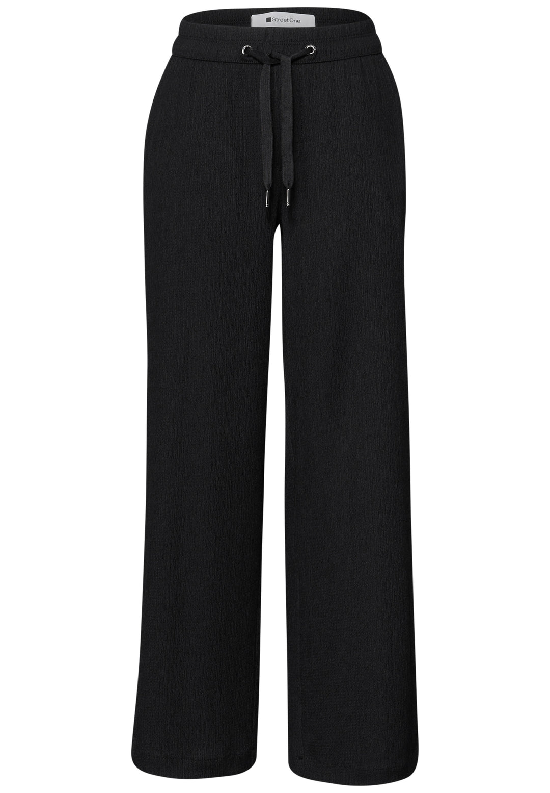 LTD QR Wide Leg crinkle crash, Black 10001 Bild 1