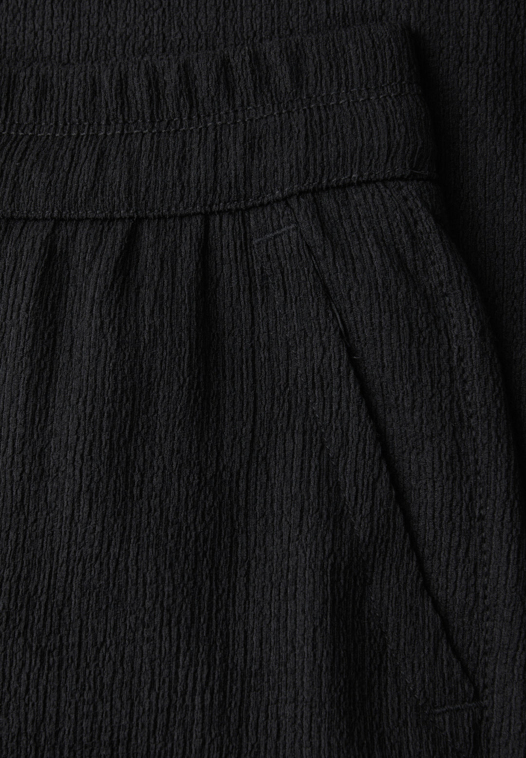 LTD QR Wide Leg crinkle crash, Black 10001 Bild 2