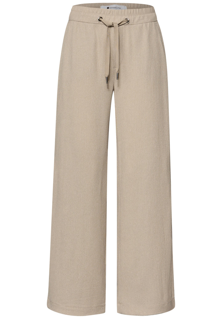 LTD QR Wide Leg crinkle crash, cobble stone 17540 Bild 1