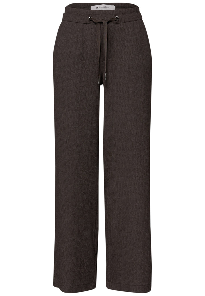 LTD QR Wide Leg crinkle crash, deep earth 17542 Bild 1