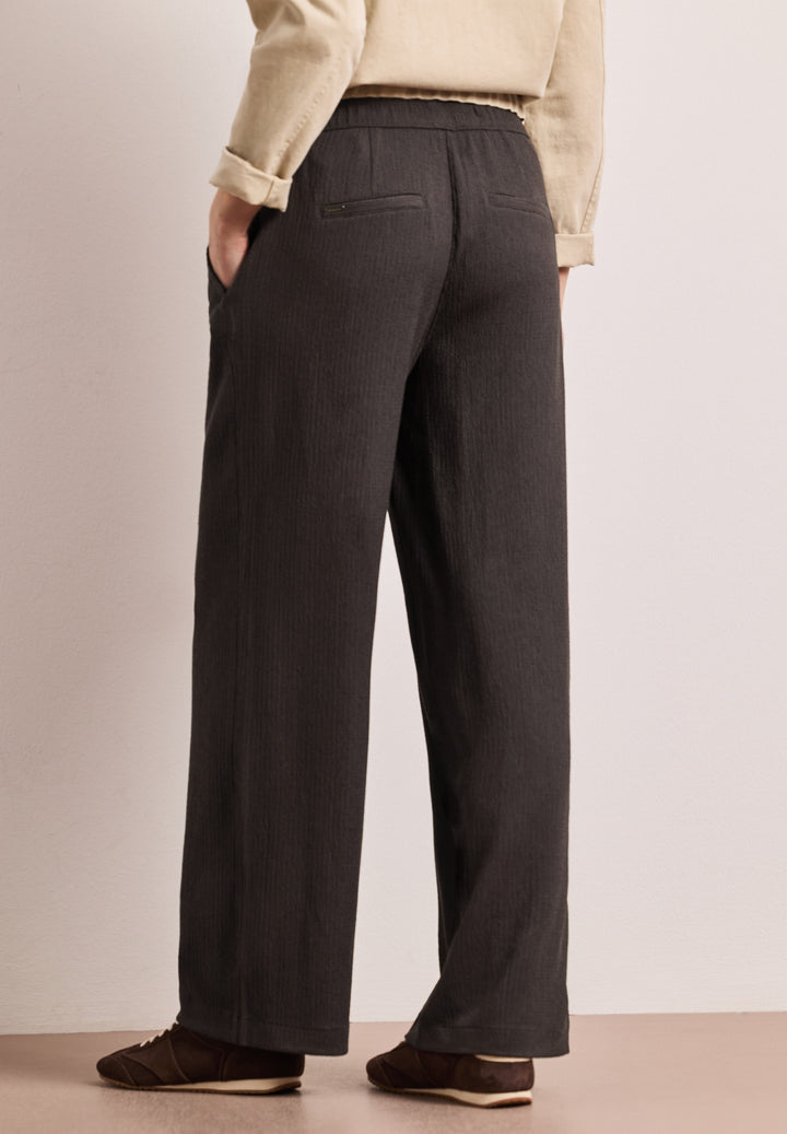 LTD QR Wide Leg crinkle crash, deep earth 17542 Bild 4